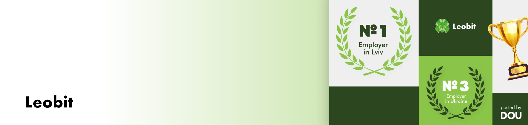 Leobit Ranked Top IT Employer in Lviv and Third-Best Company in Ukraine