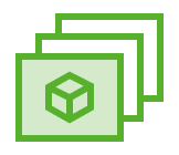 Architecture patterns abstract icon