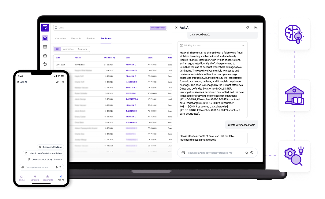 ​​Case summarization AI agent