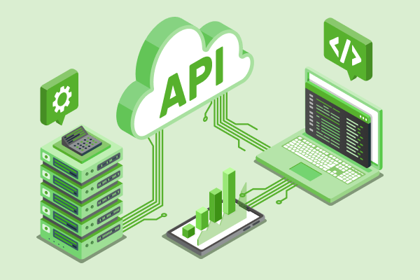 API abstract icon