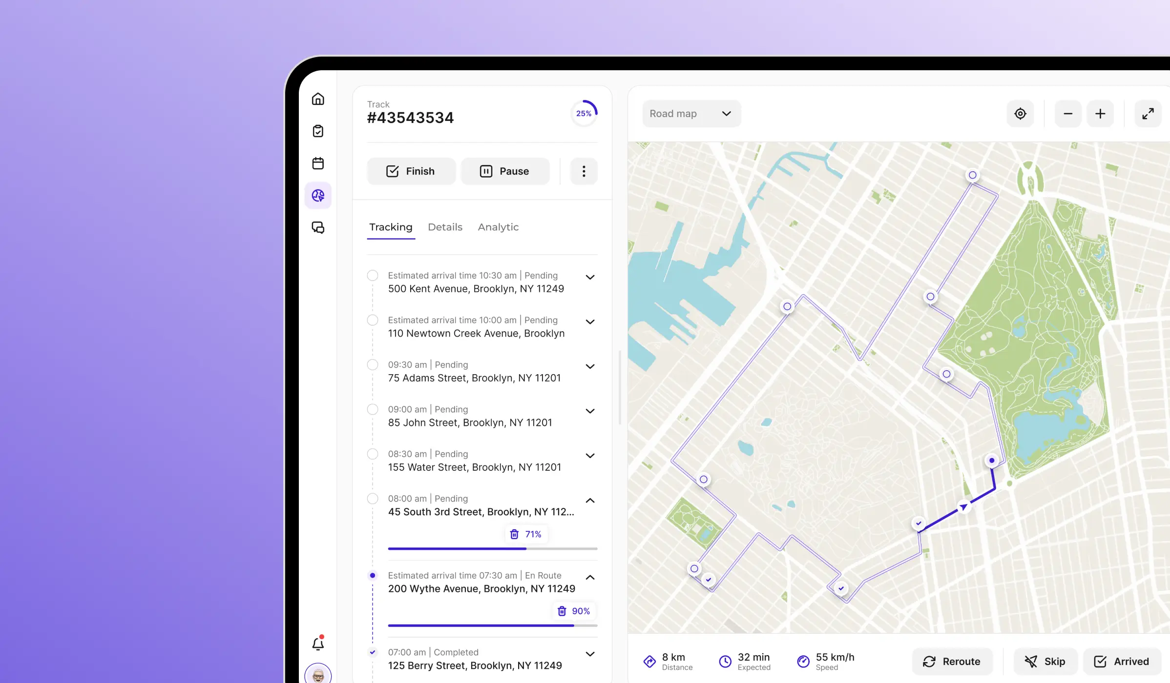 Logictics software development case study cover