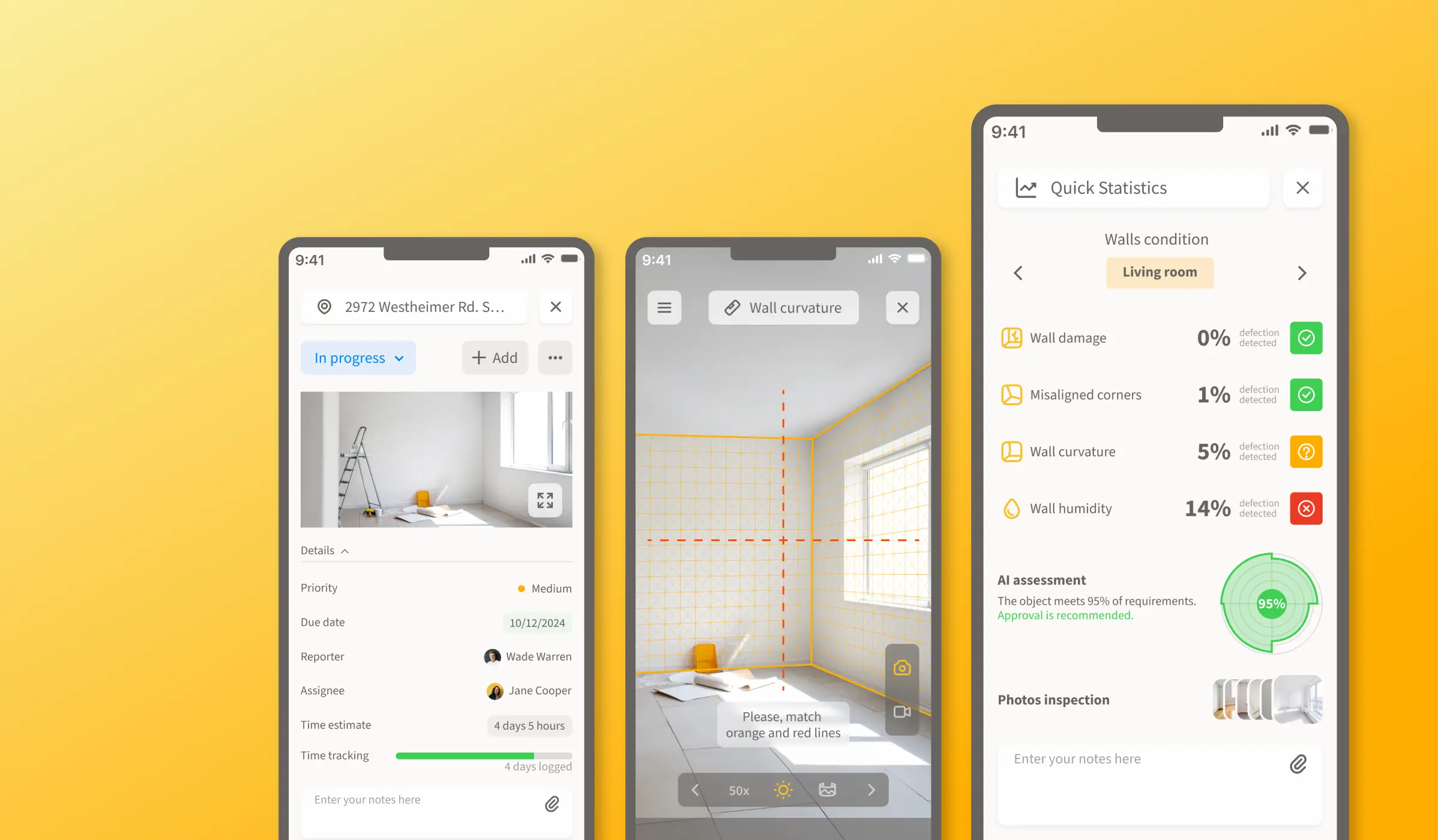 AI-Powered Construction Progress Tracking App