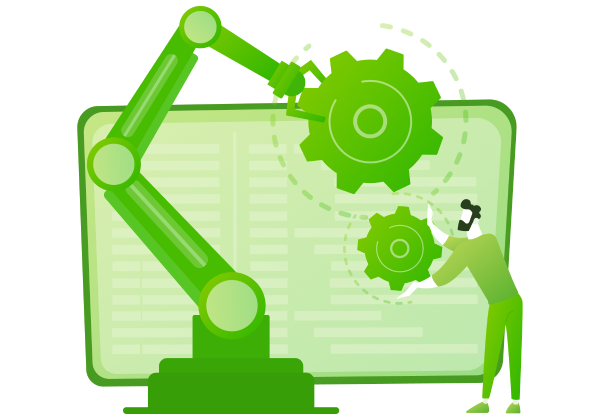 Re-engineering abstract image