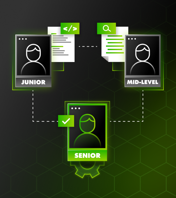 Senior vs. Mid-level vs. Junior