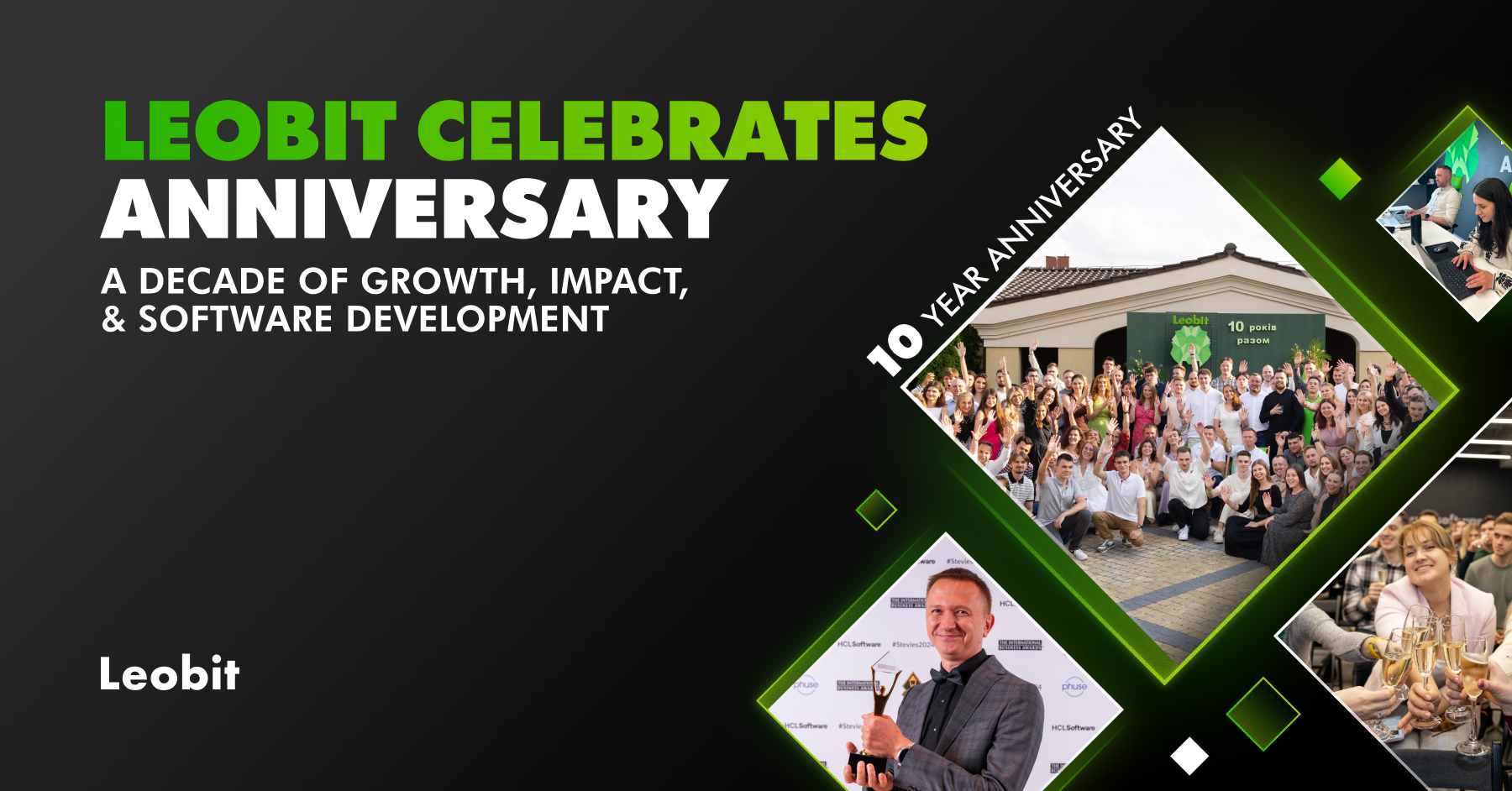 Leobit Celebrates Anniversary: A Decade of Growth, Impact, and Software Development