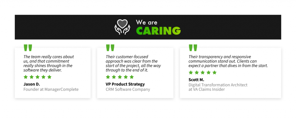 We are caring