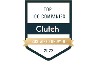 "Leobit recognized as Clutch Top Top 100 Companies Sustained Growth 2022", 2022
