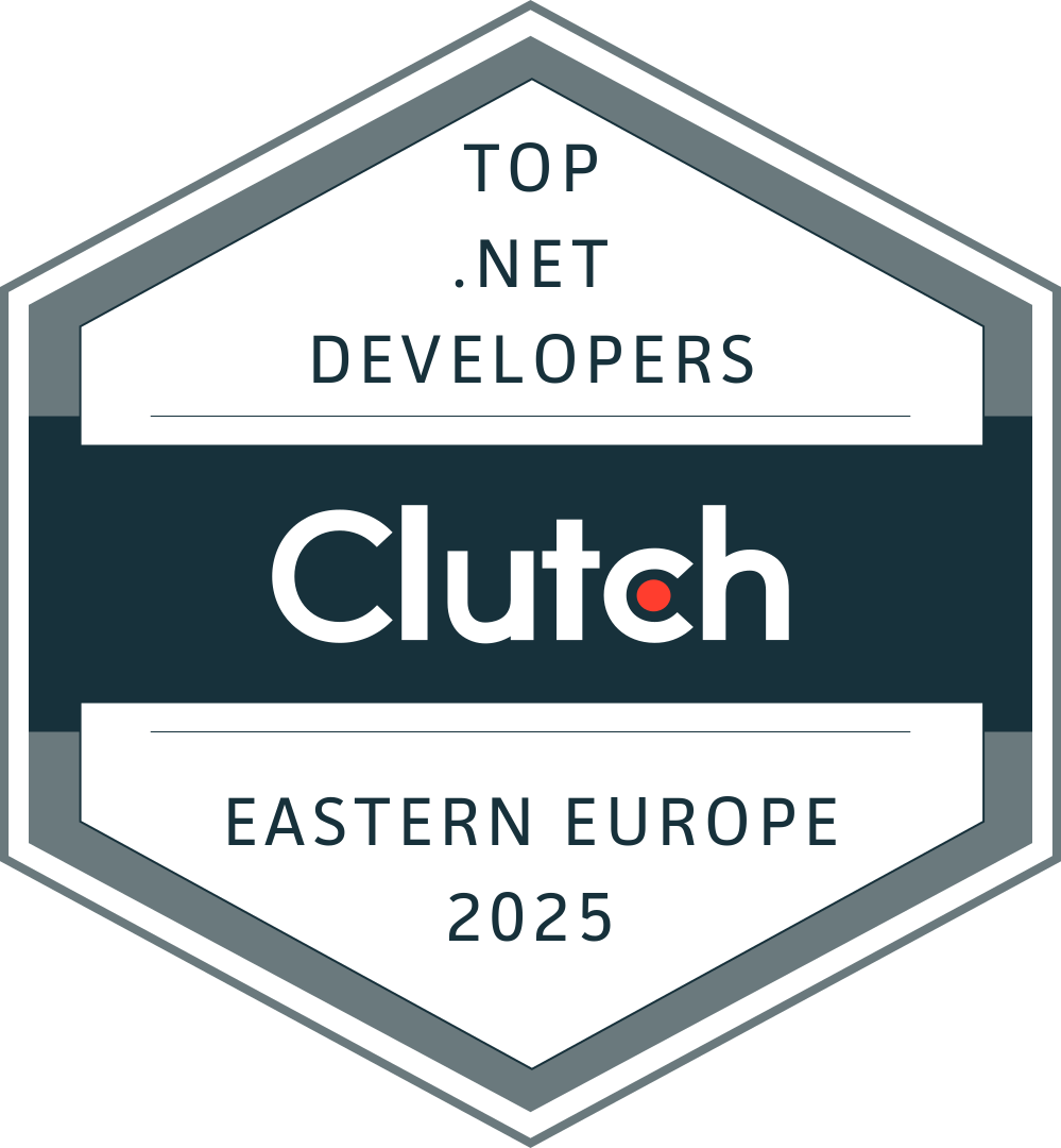 Leobit recognized as Clutch Top .NET Developers Eastern Europe 2025