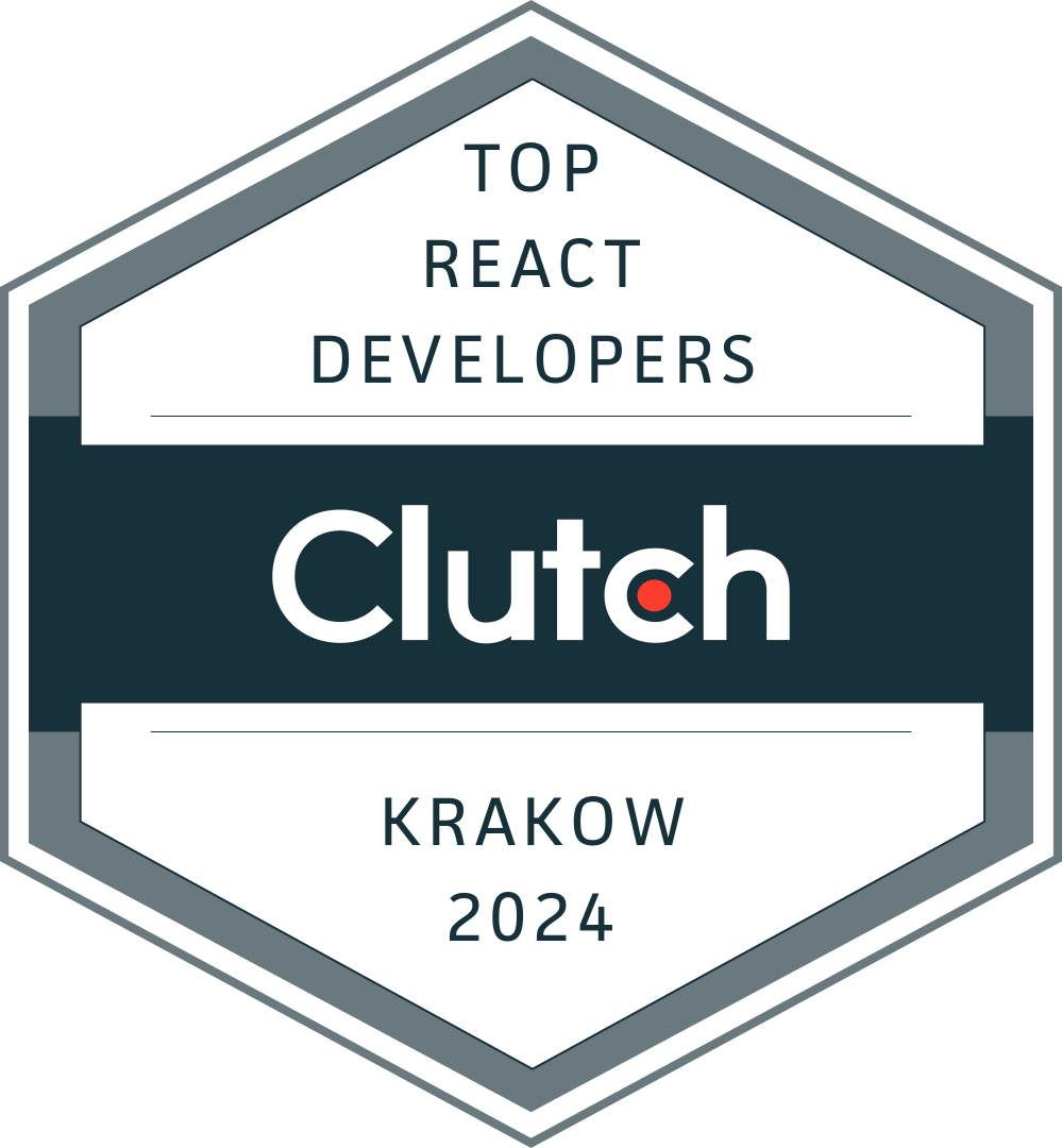 Leobit recognized as Clutch Top React Developers Krakow 2024