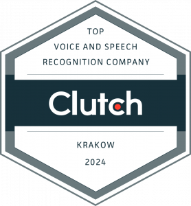 Leobit recognized as Clutch Top Voice and Speech Recognition Company Krakow 2024