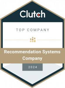 Leobit recognized as Clutch Top Recommendation Systems Company 2024
