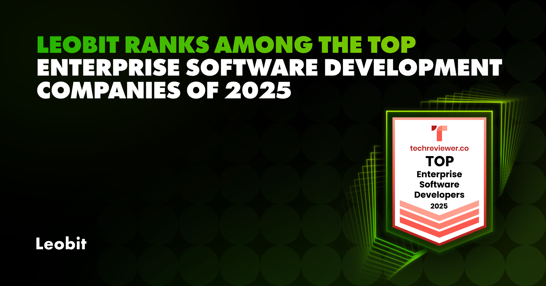 Leobit Ranks Among the Top Enterprise Software Development Companies of 2025
