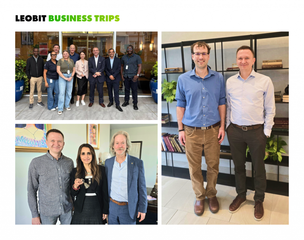 Photos from Leobit business trips
