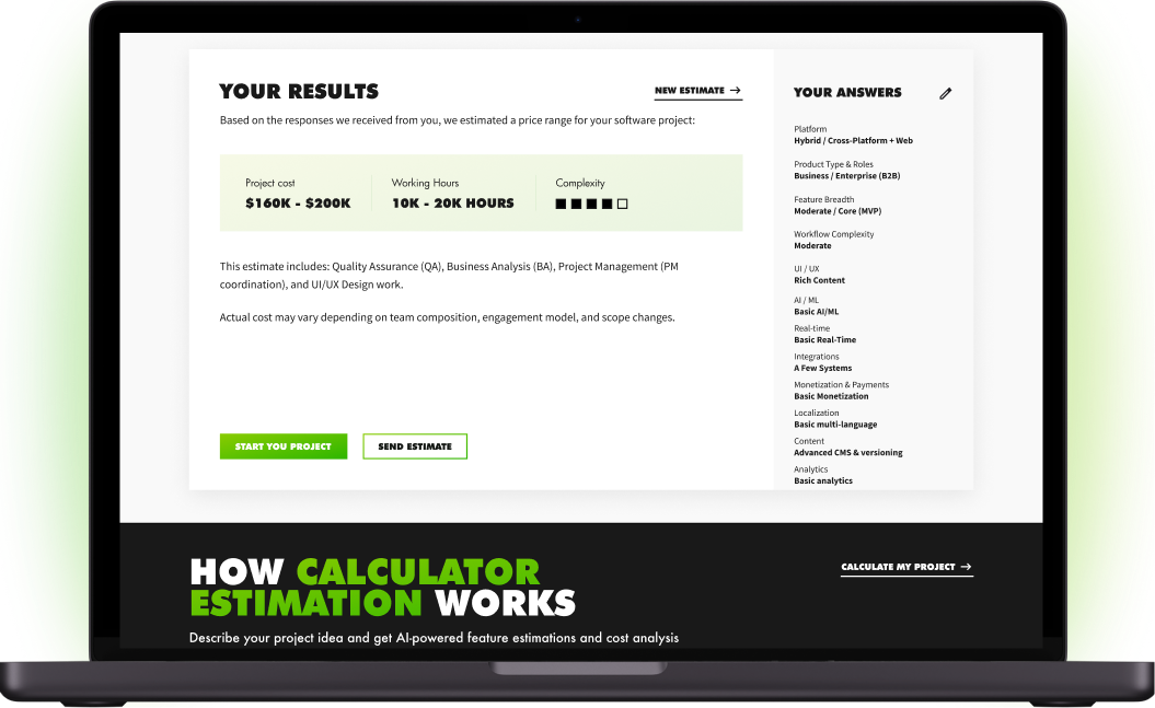​​Custom calculation logic