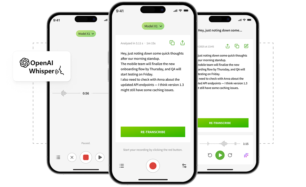 A phone with AI-powered text-to-speech functionality image