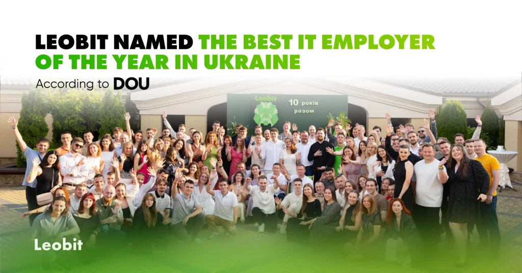 Leobit Named the Best IT Employer of the Year in Ukraine