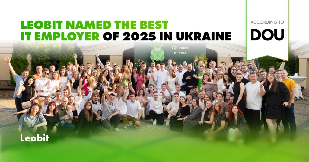 Leobit Named the Best IT Employer of the Year in Ukraine