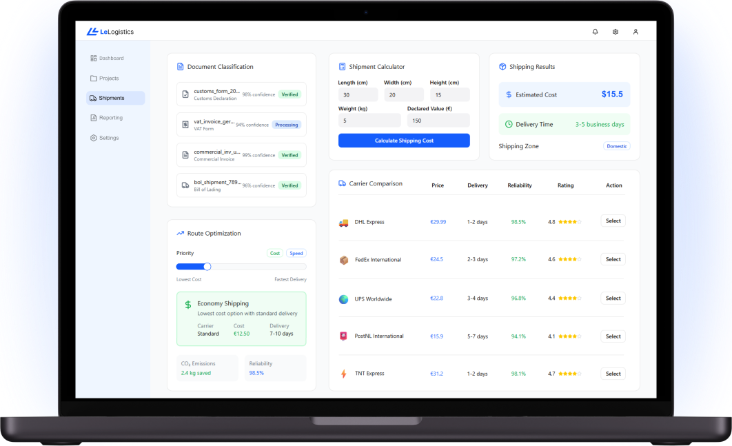 logistics data analytics