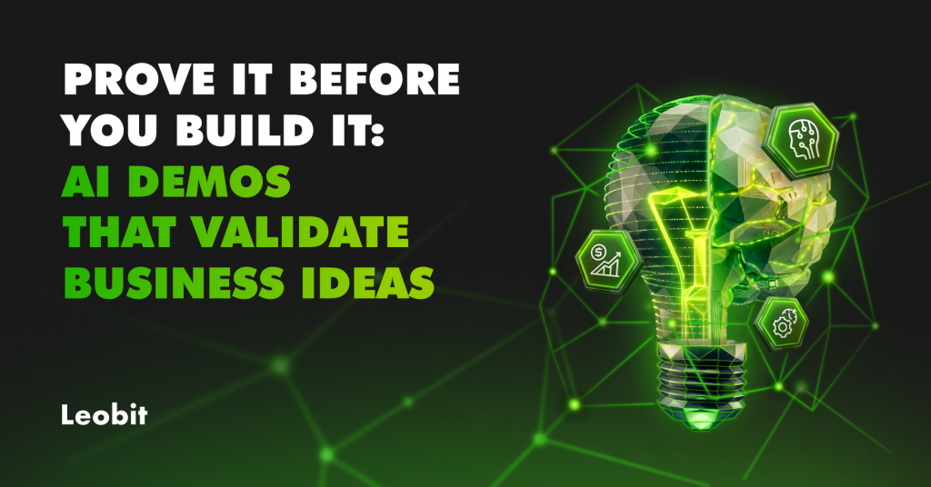 Leobit to Host a Webinar on Validating AI Adoption Ideas with Dem...