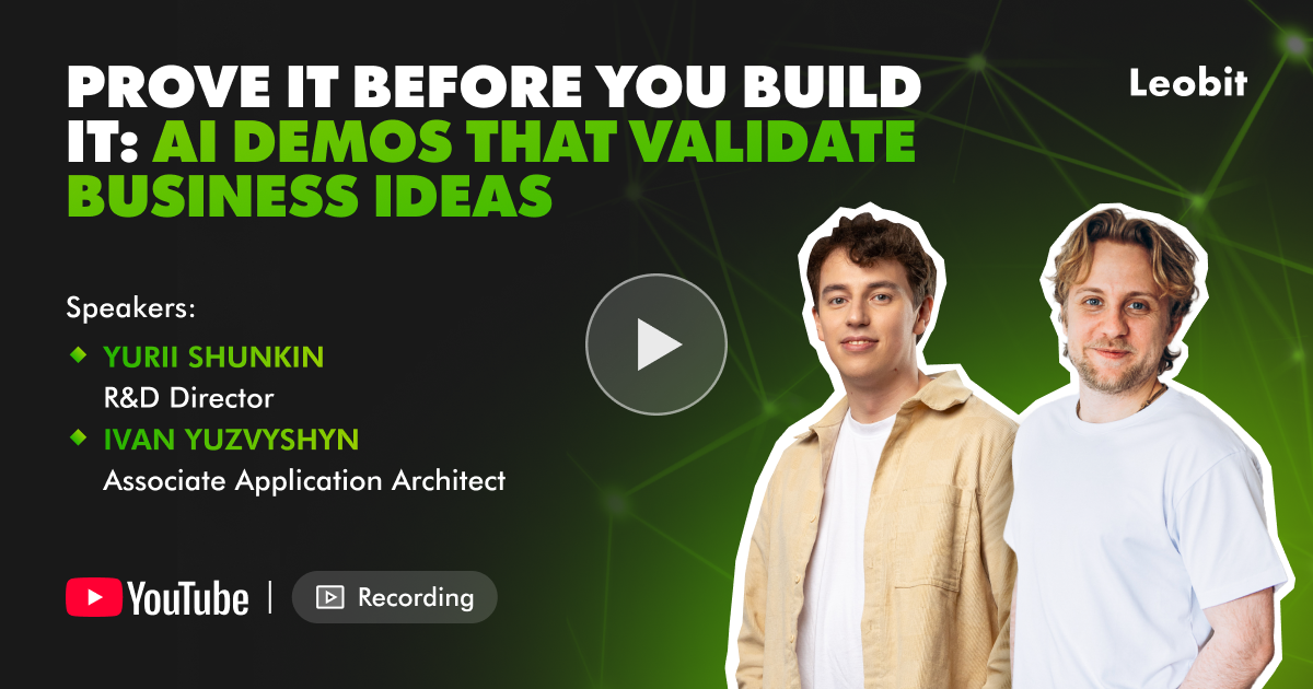 Prove it before you build it image