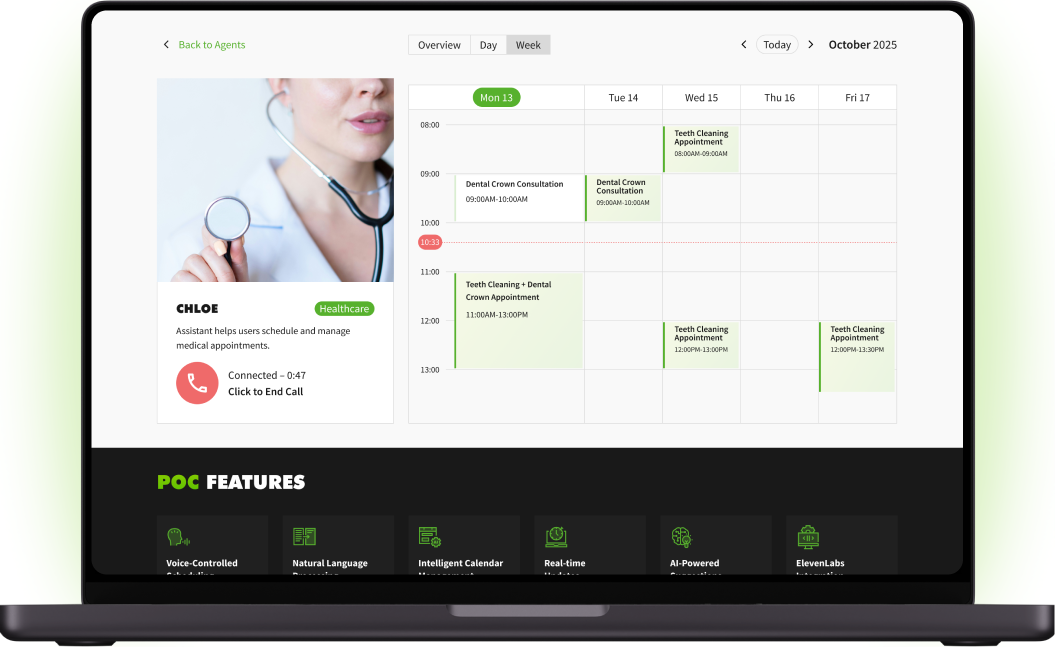 Voice-Enabled Scheduling