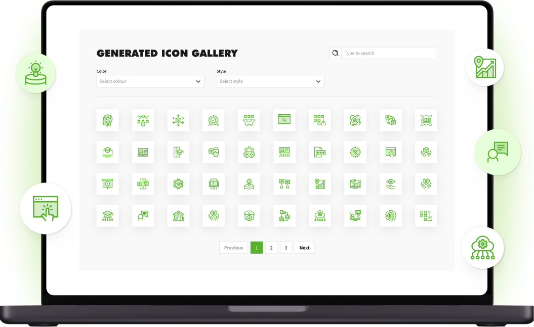 Searchable Icon Library