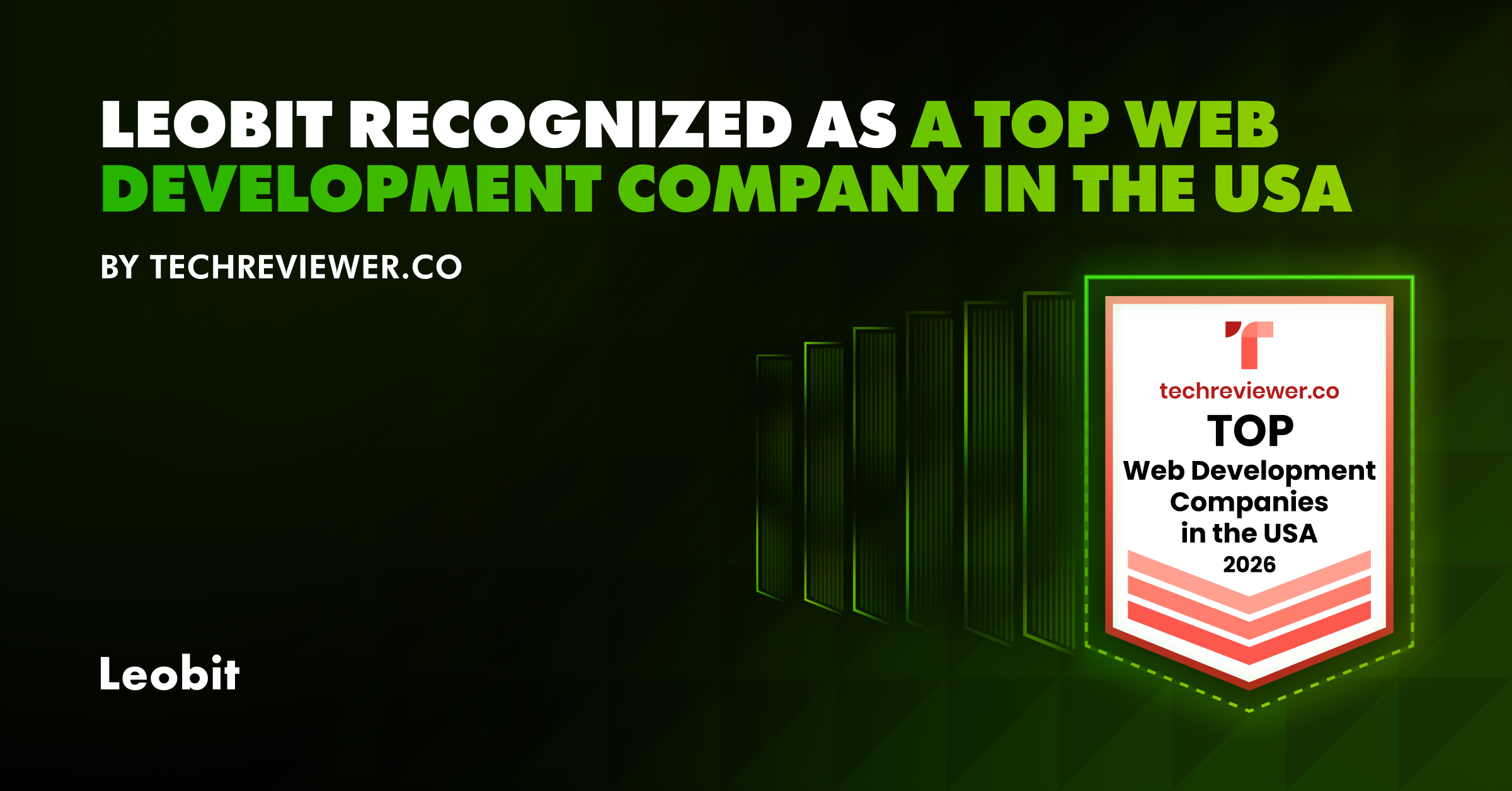 Leobit Recognized Among Top US Web Developers by Techreviewer