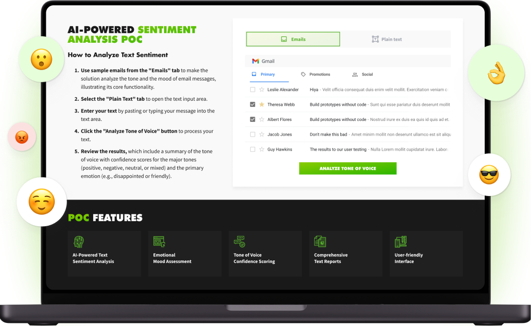 In-Depth Analytics on Text Mood and Tone