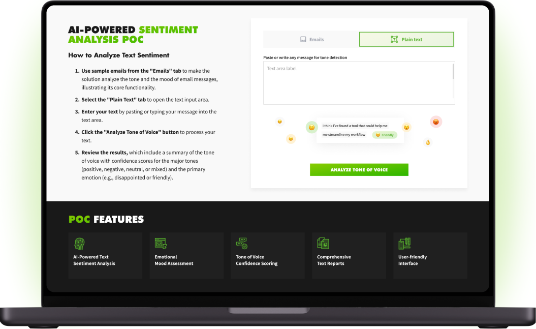 User-friendly UI