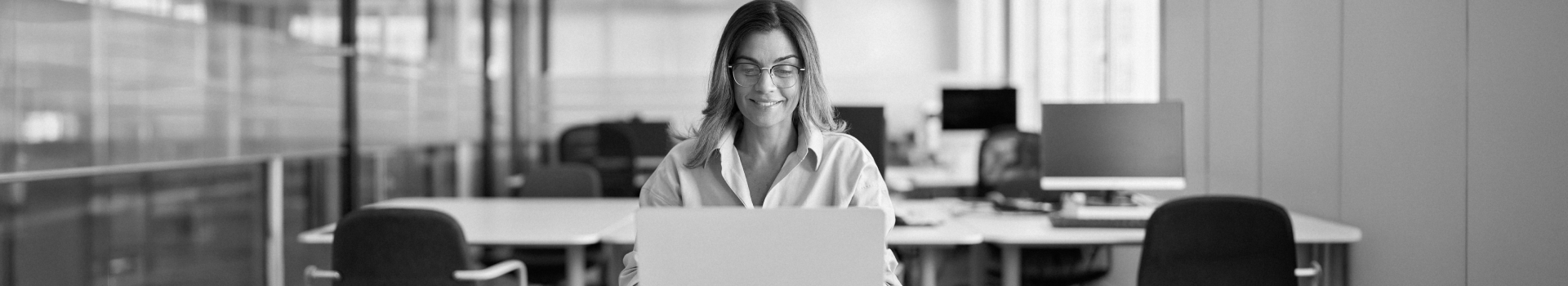 woman working