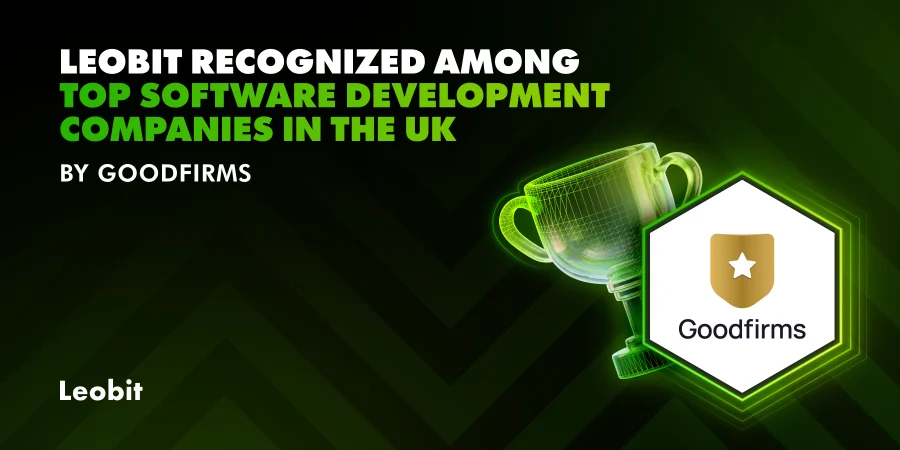 Leobit Recognized Among Top Software Development Companies in the UK by GoodFirms