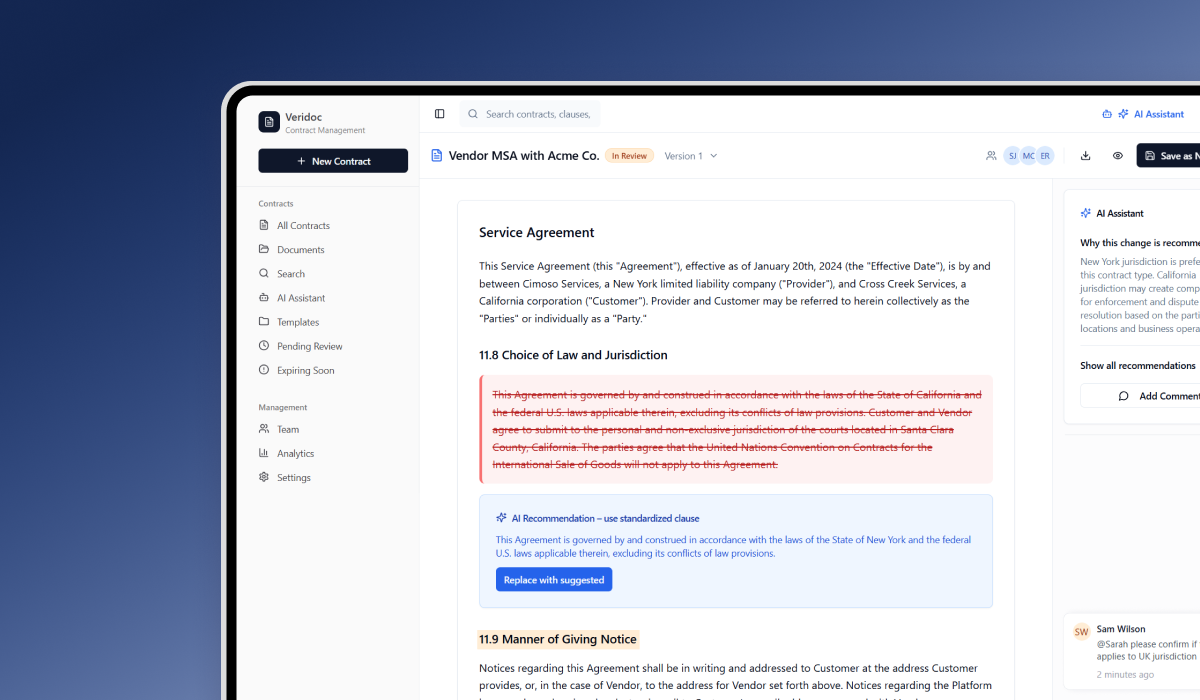 ai contract management