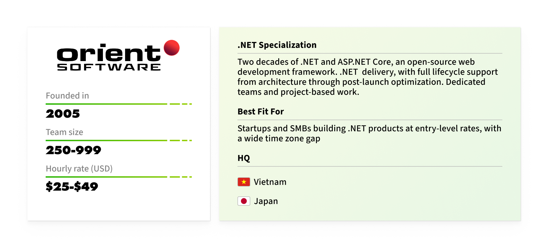 what are the top .net development companies?