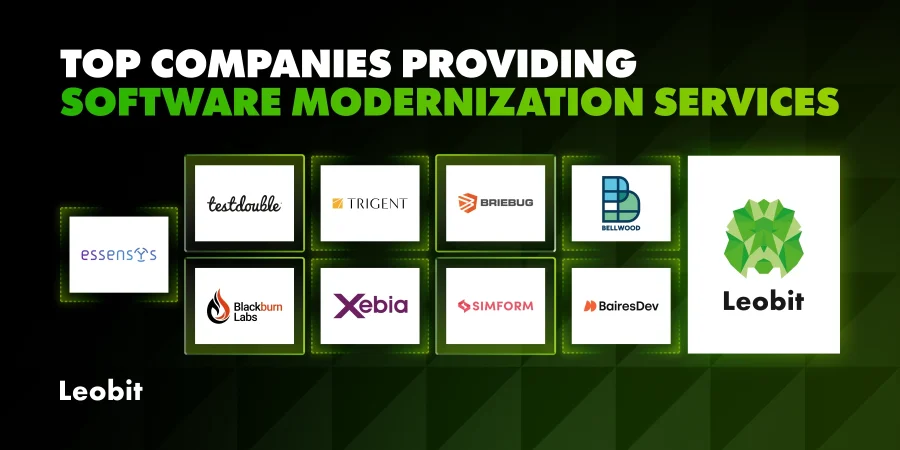 legacy software modernization companies