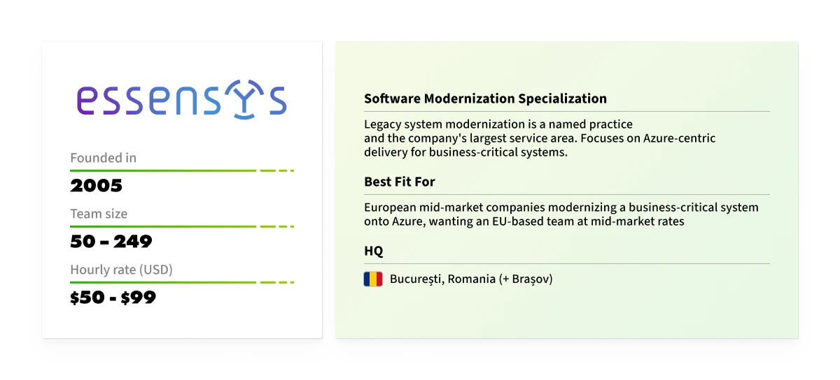 legacy application modernization companies